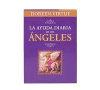 Cartas de oráculo de ángel, baraja de guía espiritual, juego de 44 cartas, adivinación estilo tarot, baraja de oráculo de orientación diaria para entretenimiento, lectura, meditación, práctica de cono