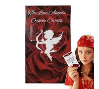 Cartas de oráculo de ángel del amor, baraja de tarot inglés, tarot de adivinación del destino, cartas de tarot para adivinación, tarot de entretenimiento de fiesta, mazo de tarot místico, hermosas