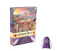 Cartas de Oráculo de Guerreros de la Tierra,Earth Warriors Oracle Cards,with Bag,Party Game,Juguetes de adivinación
