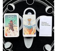 Cartas de oráculo del Tarot con Caja de Hierro y Manual de Instrucciones en inglés, 4 x 2.4 Pulgadas (The Harmony Tarot)