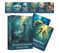 Cartas de Oráculo Para Principiantes 46 Cartas Tarot Adivinatorio Portátil