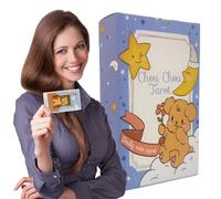 Cartas de tarot, baraja de adivinación con temática de oso de 78 cartas, herramienta de adivinación amigable para principiantes, juego de lectura oculta ilustrado, intuición de meditación