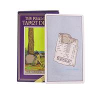Cartas de tarot, baraja de oráculo, imágenes cautivadoras que desbloquea perspectivas dinámicas del destino, motivos refinados en inglés que potencian la adivinación precisa, juego de tarot para