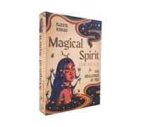 Cartas de Tarot de oráculo de espíritu mágico A 44, Juegos de Mesa versión en inglés, Cartas de Tarot de adivinación mística para Fiesta Familiar Magical Spirit Oracle