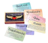 Cartas de tarot, herramienta ritual de adivinación de ángel, cartas de oráculo del tarot, para niños, adultos, mujeres, hogar, viajes, fiesta, orientación espiritual, meditación, crecimiento personal