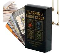 Cartas de Tarot | Juego de Coleccionismo Artístico | Baraja con Ilustraciones Artísticas | para Noches de Cita, Reuniones, Fiestas, Amigas, Adolescentes y Niños