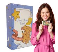 Cartas de tarot, juego de tarot para principiantes de 78 cartas, herramienta de adivinación con temática de oso para autorreflexión, adivinación, entusiastas ocultos, meditación, baraja de cartas apta