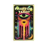 Cartas de tarot, mazo de juego para fiestas, versión en inglés con ilustraciones detalladas, construcción de calidad resistente, juego de adivinación para noches familiares, reuniones, 4 x 2.36