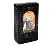 Cartas de tarot, mazo de la , juego de gato musa, juego de inglés estándar con herramientas de adivinación para fiestas de lectura del destino, jugar a adultos, principiantes, coleccionistas