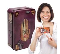 Cartas de tarot para adivinación, baraja de oráculo de 78 hojas, tarjetas de inspiración en inglés completo, herramienta de orientación mística portátil para aprender tarot, adivinación