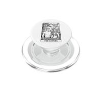 Cartas de Tarot para Parejas de The Lovers, cómic Retro, Garden of Eden PopSockets PopGrip para MagSafe