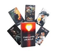 Cartas de tarot para principiantes - Baraja de oráculo de adivinación de 54 hojas | Tarjetas duraderas y coloridas para orientación espiritual, meditación, crecimiento personal, hogar, viajes, fiestas