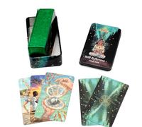 Cartas De Tarot Para Principiantes, Cartas De Tarot para Adultos | Tarjeta De Entretenimiento - Fate Adivination Fortune Discold Wild Reflections Deck for Entertainment Beginners - Tarjetas De