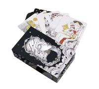 Cartas de Tarot para Principiantes, Juego de Adivinación de Lectura Profesional, 78 Piezas Cartas de Oráculo del Tarot, Herramienta de Meditación de Guía Espiritual, Baraja de Crecimiento Personal par