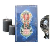 Cartas de Tarot para Principiantes | Juegos de mesa Conexiones Profundas - Juego de cartas de Oracle para Adivinación e Intuición,Para Uso Personal Viaje Meditación Fiesta Diario Lectura Carriè