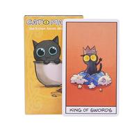 Cartas de tarot para principiantes, mazo de oráculo de adivinación del destino de 78 cartas para adultos, juego espiritual para entretenimiento en fiestas, herramienta de lectura intuitiva para