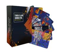 Cartas del Or culo del Amor Modernista de Han Yu Bowen Cartas del Or culo de las Llamas Gemelas Barajas de Cartas del Or culo Cartas del Mensaje