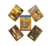 Cartas del Oráculo del Mapa Encantado, juego de mesa para fiestas de ocio, baraja de tarot de adivinación de alta