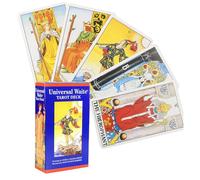 Cartas del Tarot - Baraja Clásica de 78 Cartas para Principiantes y Avanzados, Diseño Vintage, Lectura Espiritual, Adivinación y Desarrollo Personal