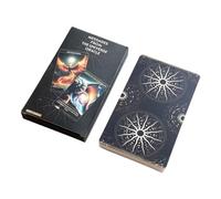 Cartas Del Tarot - Baraja De Tarot, Baraja Para Principiantes Con Significados, Juegos De Mesa Portátiles Espirituales De 36 Hojas, Escuchar Los Mensajes Del Universo Para Viajes A Casa Reuniones