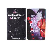 Cartas Del Tarot - Baraja De Tarot De 60 Cartas De Adivinación Dels Destino | Cartasi De Oráculo Del Taroti Para Entretenimiento De , Juego De Mesa Divertido, Adivinación, Guía Espiritual, Cubie