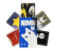 Cartas del Tarot | Baraja De Tarot para Principiantes - Herramienta De Adivinación con Tema De Gato De 78 Piezas | para El Hogar Viajes Orientación Espiritual Meditación Toma De Decisiones Plan