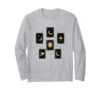 Cartas del Tarot Celestial Sol Luna Estrellas Místico Manga Larga