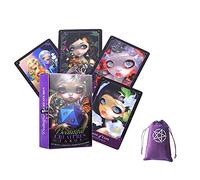 Cartas del Tarot de Criaturas Hermosas,Beautiful Creatures Tarot Cards,with Bag,Deck Game