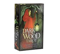 Cartas del Tarot de Madera Oscura,Dark Wood Tarot Cards,Tarot Card,Deck Game