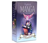 Cartas del Tarot Manga Mística,Mystical Manga Tarot Cards,Tarot Card,12X7 Family Game