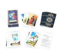 Cartas del Tarot para Principiantes | 78 Cartas Destino Diversión Juego de Mesa Entretenimiento | de Adivinación y Oráculo | Para Reuniones Familiares Diversión Experiencia Atractiva Jugabilida