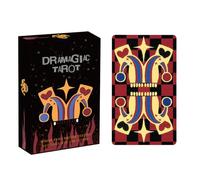 Cartas Espirituales Para Adolescentes, 78 Cartas Tradicionales Completas, 10,3x6 Cm, Juego De Tarot, Baraja De Tarot Con Guía, Obras De Arte Modernas Y Accesibles, Para Familias, Niños, Adolescentes,