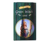 Cartas láser del Tarot de la Bruja Verde,Green Witch Tarot Laser Cards,Tarot Deck,Firend GameJuguetes de adivinación