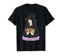 Cartas místicas de Bruja y Tarot - Truco de Halloween o Camiseta
