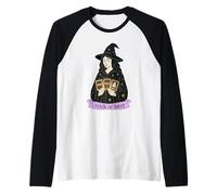 Cartas místicas de Bruja y Tarot - Truco de Halloween o Camiseta Manga Raglan