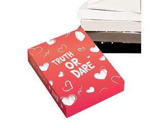 Cartas Para Parejas: Juego De Conversación, Tarjetas De Conversación | Juego Interactivo De Baraja De Relaciones, Tarjetas Didácticas De Verdad Romántica O Desafío Con 50 Ideas Para Citas, Cuestionari