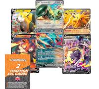 Cartas Pokemon Grandes al Azar Pack 2 Cartas Pokemon XXL Cartas Pokémon Jumbo, Pack Aleatorio de 2 Carta Gigante Pokemon GX VMAX Mega V, Cartas Pokemon Oficiales Idioma inglés.