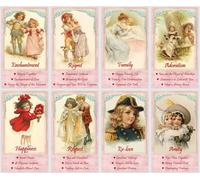 Cartas románticas de oráculo de amor. Oráculo de la era victoriana.
