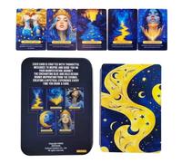 Cartas Tarot Y Oráculo Prop Inspirador De Juego De Mesa Inglés