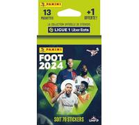 Carte a collectionner Panini Foot 2024 Ligue 1 - Blister 13 pochettes + 1 offert
