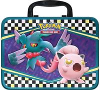 Pokémon JCC Cofre de coleccionista: Hurle-Queue, Guarde-de-Fer (2 Cartas promocionales Brillantes, 6 boosters y más)