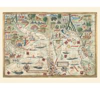 Carte - Atlas Miller - Océan Indien Nord avec l’Arabie et l’