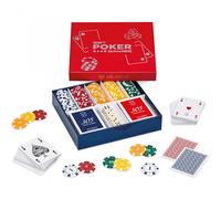 Carte da Gioco Dal Negro Set Poker Games 125 Fiches con Valore