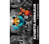 Carte de colorat Alfabetul animalelor - Invata alfabetul si invata sa colorezi