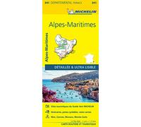 Carte Départementale Alpes-Maritimes