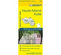 Carte Départementale Aube, Haute-Marne: Map: 313