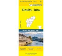 Carte Départementale Doubs, Jura: Map