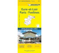 Carte Départementale Eure-et-Loir, Paris, Yvelines: Straßen- und Tourismuskarte 1:150.000: 311