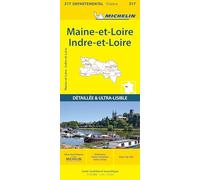 Carte Départementale Indre-et-Loire, Maine-et-Loire: Map