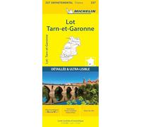 Gräfe & Unzer — Mapa departamental Lot, Tarn-et-Garonne: mapa de carreteras y turístico 337